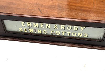 RARE Ermen & Roby display case - sewing cottons - Image 3