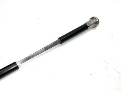 SILVER TOP GENT'S WALKING STICK SWORD STICK - Image 8