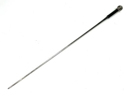 SILVER TOP GENT'S WALKING STICK SWORD STICK - Image 12