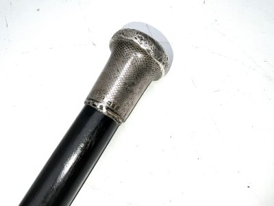 SILVER TOP GENT'S WALKING STICK SWORD STICK - Image 14