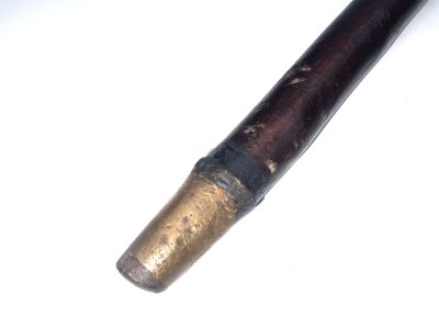 CHERRY WOOD GENTLEMAN’S WALKING STICK SWORD STICK. - Image 5
