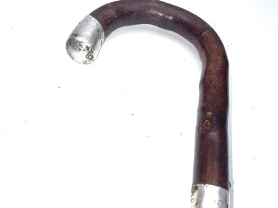 CHERRY WOOD GENTLEMAN’S WALKING STICK SWORD STICK. - Image 12