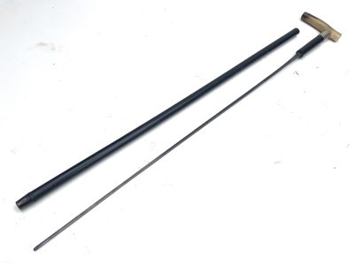 GENT’S EBONY & HORN WALKING STICK SWORD STICK - Image 5
