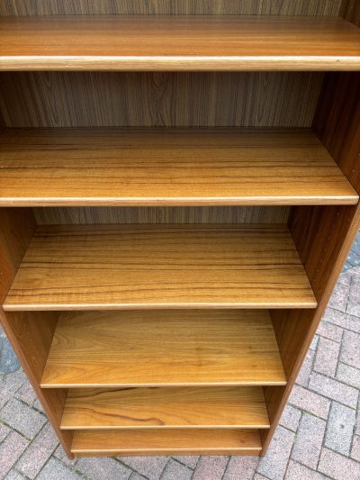 Danish Mid Century Tall Teak Bookcase c1960s - Image 2