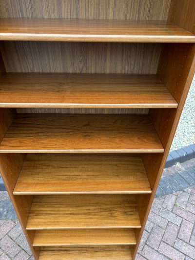 Danish Mid Century Tall Teak Bookcase c1960s - Image 2