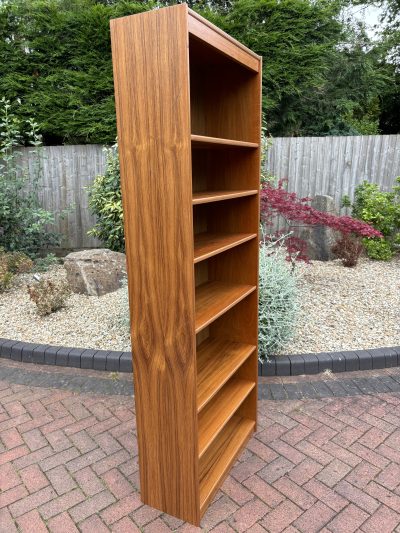 Danish Mid Century Tall Teak Bookcase c1960s - Image 3