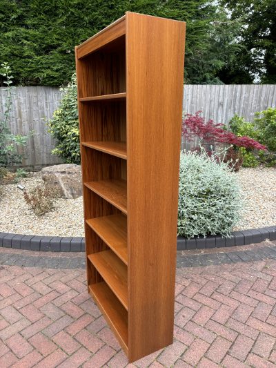 Danish Mid Century Teak Bookcase c1960s - Image 6