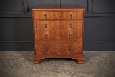Art Deco Walnut Chest Of Drawers - Image 3