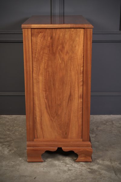 Art Deco Walnut Chest Of Drawers - Image 9