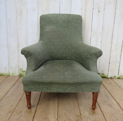 Antique French Napoleon III Armchair - Image 2