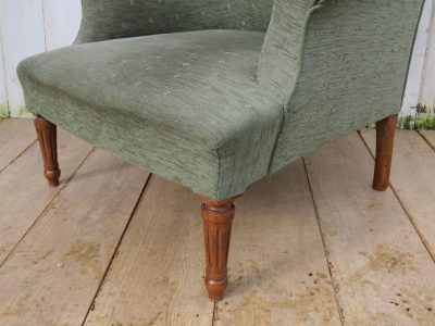 Antique French Napoleon III Armchair - Image 4