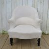 Antique French Napoleon III Tub Chair - Image 2