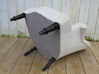 Antique French Napoleon III Tub Chair - Image 7