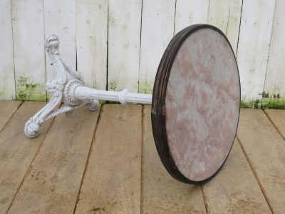 Antique French Marble Top Bistro Table - Image 3