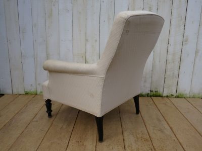 Antique French Napoleon III Armchair - Image 3