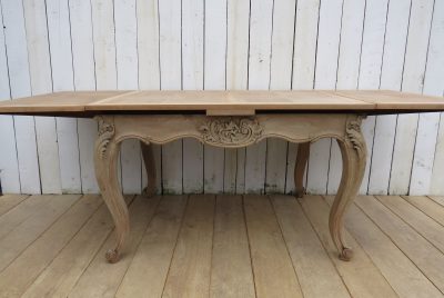Bleached Oak Extending Dining Table - Image 2