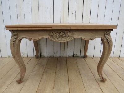 Bleached Oak Extending Dining Table - Image 12
