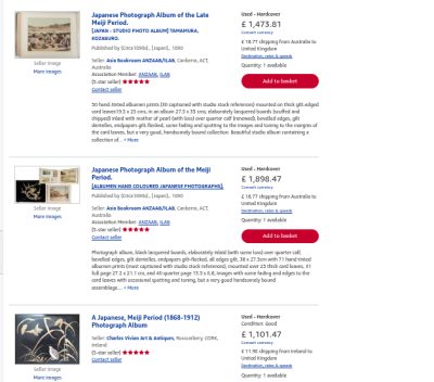 Album of 24 Photographs JAPAN c1900 Meiji Period Hand Coloured Nagasaki Kyoto Kobe Rare Street Scenes - Image 32