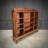 Impressive Large Anglo Indian Mahogany Open Bookcase - Image 6