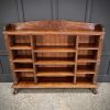 Impressive Large Anglo Indian Mahogany Open Bookcase - Image 7