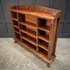 Impressive Large Anglo Indian Mahogany Open Bookcase - Image 8