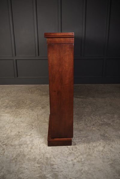 Victorian Mahogany Open Bookcase - Image 5