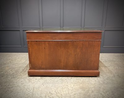 Large Victorian Mahogany Partners Desk - Image 19