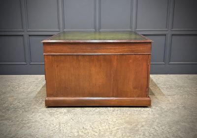 Large Victorian Mahogany Partners Desk - Image 10
