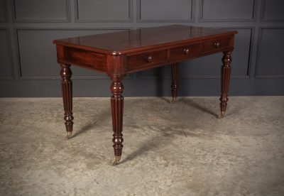 Large Victorian Mahogany Side Table - Image 2