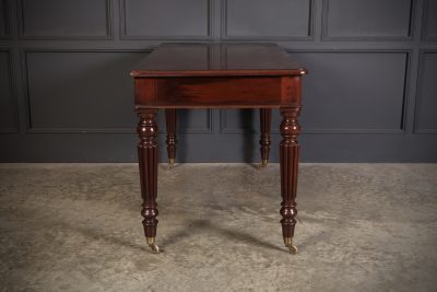 Large Victorian Mahogany Side Table - Image 11