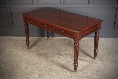 Large Victorian Mahogany Side Table - Image 6