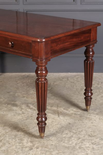 Large Victorian Mahogany Side Table - Image 8