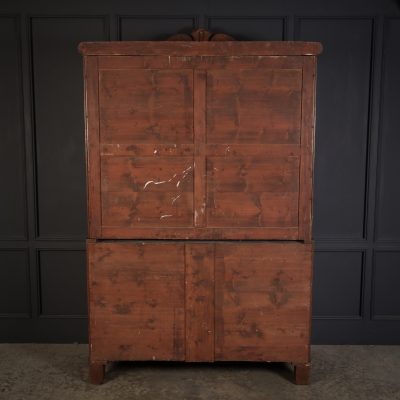 Late Regency Mahogany Linen Press - Image 15