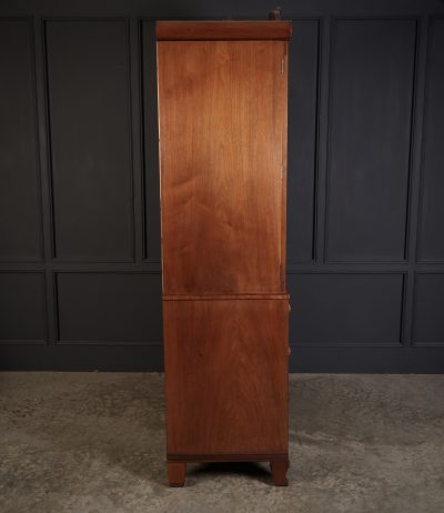 Late Regency Mahogany Linen Press - Image 16