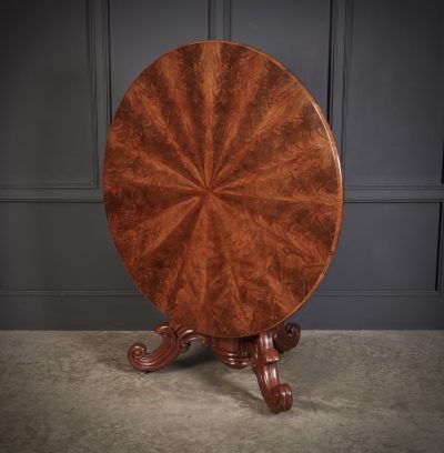 Superb Mahogany Tilt Top Centre Table - Image 3