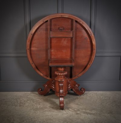 Superb Mahogany Tilt Top Centre Table - Image 5