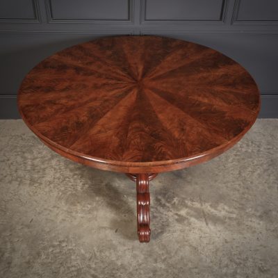 Superb Mahogany Tilt Top Centre Table - Image 9