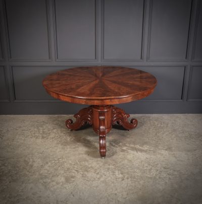 Superb Mahogany Tilt Top Centre Table - Image 10