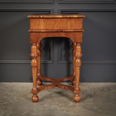 Oyster Walnut Box On Stand - Image 9