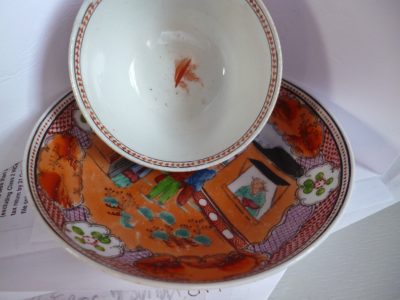 NEWHALL TEA BOWL AND SAUCER PERFECT - Image 2