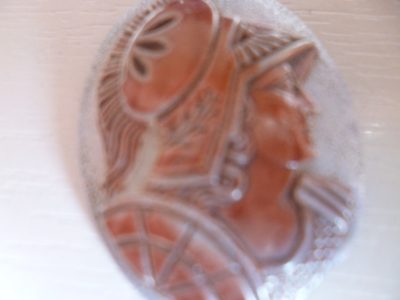 CAMEO ROMAN EMPORER 3.5 CM BY 2.5 CM  [FREE POST] - Image 3