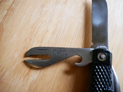 Vintage Belgium Army(A.B.L.) 1950 Clasp Knife - Image 5
