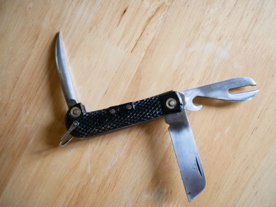 Vintage Belgium Army(A.B.L.) 1950 Clasp Knife - Image 3