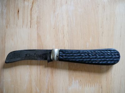 Vintage Hand Forged Herbert Robinson "Grinder" Pruning Knife - Image 4