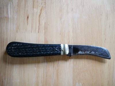Vintage Hand Forged Herbert Robinson "Grinder" Pruning Knife - Image 3