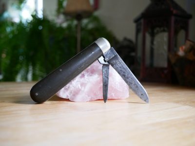 Antique c.1900 Thomas Turner & Co Sheffield double-bladed pocketknife. - Image 2