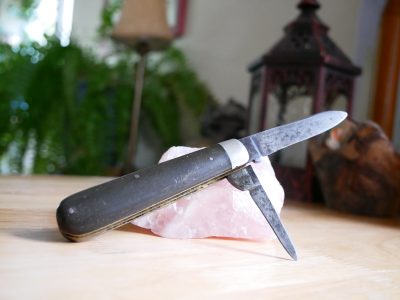 Antique c.1900 Thomas Turner & Co Sheffield double-bladed pocketknife. - Image 3
