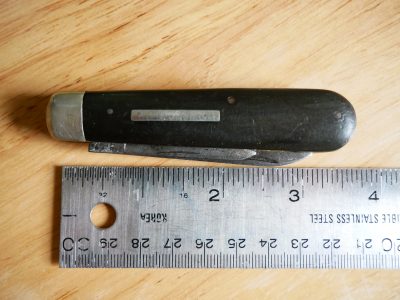 Antique c.1900 Thomas Turner & Co Sheffield double-bladed pocketknife. - Image 8