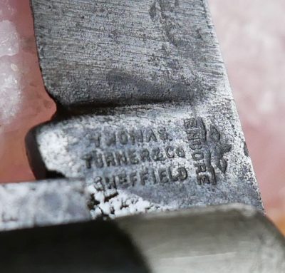 Antique c.1900 Thomas Turner & Co Sheffield double-bladed pocketknife. - Image 10