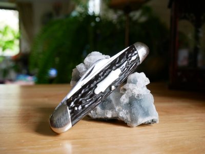 I.XL George Wostenholm Sheffield 4 blade folding knife - 1940's to 60's era. Marked on all blades, - Image 6